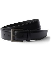 Prada - Leather Square-Buckle Belt - Lyst
