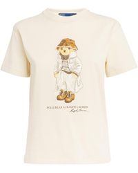 Polo Ralph Lauren - Cotton Polo Bear T-Shirt - Lyst