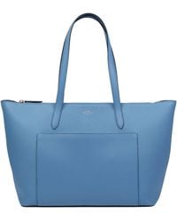 Smythson - East West Tote Bag With Zip - Lyst