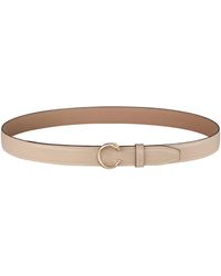 Cartier - Large Leather Panthère De Belt - Lyst