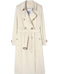 Burberry - Cashmere Long Kensington Trench Coat - Lyst