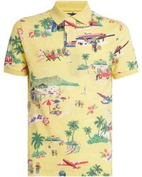 Polo Ralph Lauren - Cotton Scenic Print Polo Shirt - Lyst