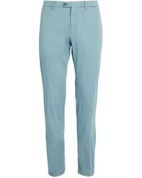 Marco Pescarolo - Cotton-blend Straight Chinos - Lyst