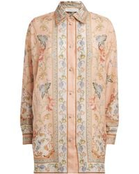 Zimmermann - Silk Roselight Shirt - Lyst