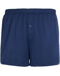 Hanro - Cotton Sporty Boxer Shorts - Lyst