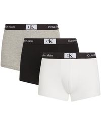 Calvin Klein - Cotton Stretch Hip Briefs (pack Of 3) - Lyst
