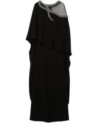 Marina Rinaldi - X Tony Ward Embellished-Neck Maxi Dress - Lyst