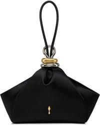 Christian Louboutin - Sabrina Pouch Small Neoprene Satin Clutch Bag - Lyst