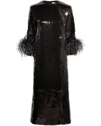 16Arlington - Sequin-embellished Billie Midi Dress - Lyst