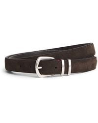 Eleventy - Suede Belt - Lyst