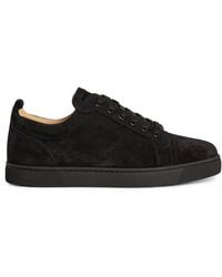 Christian Louboutin - Louis Orlato Suede Low-top Sneakers - Lyst