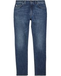 Brioni - Organic Denim Meribel Straight Jeans - Lyst