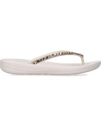 Fitflop - Iqushion Sparkle Flip Flops - Lyst