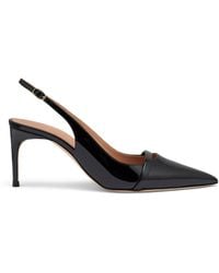 Malone Souliers - Patent Leather Schiffer Slingback Pumps 70 - Lyst