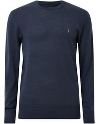 AllSaints - Wool Mode Sweater - Lyst
