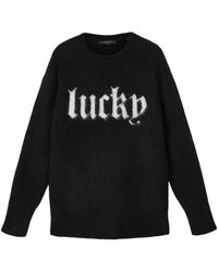 AllSaints - Brushed Lucky Sweater - Lyst