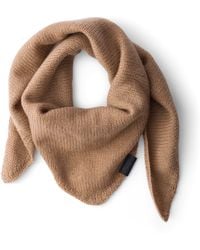 Prada - Cashmere Triangular Shawl - Lyst