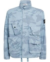 Stone Island - Ripstop Faded Camo Jacket - Lyst