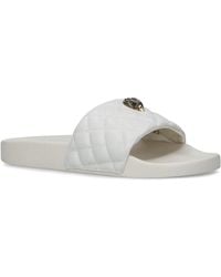 Kurt Geiger - Quilted Meena Eagle Slides - Lyst