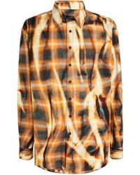 Y. Project - Sun-bleached Check Shirt - Lyst