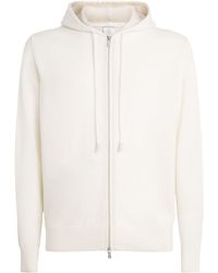Eleventy - Cashmere Zip-Up Hoodie - Lyst