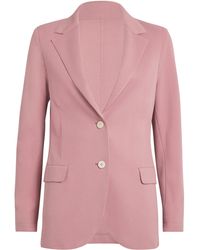 Eleventy - Linen-Wool Blazer - Lyst