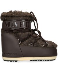 Moon Boot - Faux Fur Icon Low Boots - Lyst