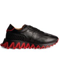 Christian Louboutin - Loubishark Leather Sneakers - Lyst