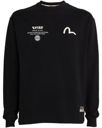 Evisu - Daicock Wave Sweatshirt - Lyst