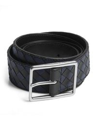 Bottega Veneta - Leather Intrecciato Piccolo Belt - Lyst