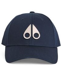 Moose Knuckles - Cotton Logo Baseball Cap - Lyst