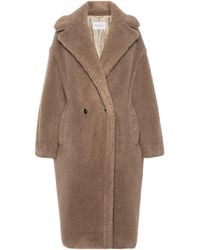 Max Mara - Cashmere-Silk Teddy Coat - Lyst