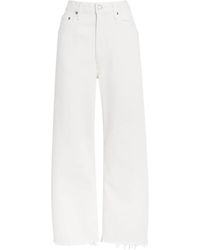 Agolde - Low Curve Fray Jeans - Lyst