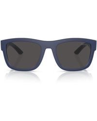 Prada Linea Rossa - Nylon Pillow Sunglasses - Lyst