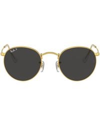 Ray-Ban - Rb3447 Round Metal Round Sunglasses - Lyst