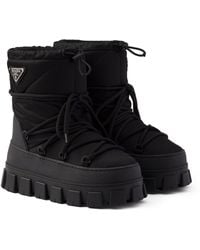 Prada - Re-Nylon Après-Ski Boots 40 - Lyst