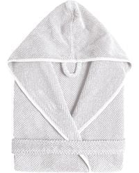 Graccioza - Bee Waffle Hooded Bathrobe - Lyst