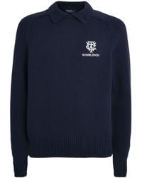 Ralph Lauren - X Wimbledon Cotton Polo Sweater - Lyst