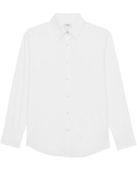 Saint Laurent - Stretch-Cotton Cassandre Shirt - Lyst