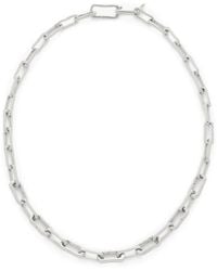 Monica Vinader - Sterling Alta Charm Necklace - Lyst