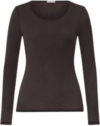 Hanro - Ultralight Long-Sleeve T-Shirt - Lyst