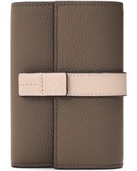 Loewe - Small Calfskin Vertical Wallet - Lyst