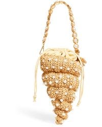 L'ALINGI - Crystal-embellished Tulip Top-handle Bag - Lyst