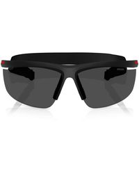 Prada Linea Rossa - Ps A02S Pillow Sunglasses - Lyst