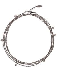 Brunello Cucinelli - Sterling Silver Bracelet - Lyst