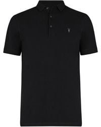 AllSaints - Organic Cotton Reform Polo Shirt - Lyst