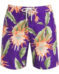 Polo Ralph Lauren - X Hoffman Fabrics Palm Island Swim Shorts - Lyst