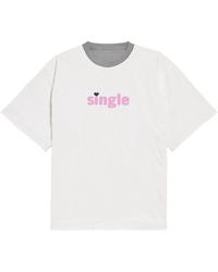 Balenciaga - Cotton Reversible T-Shirt - Lyst