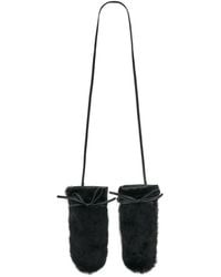 Yves Salomon - Mink Fur-Leather Mittens - Lyst