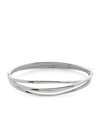 Monica Vinader - Sterling Nura Wrap Bangle - Lyst